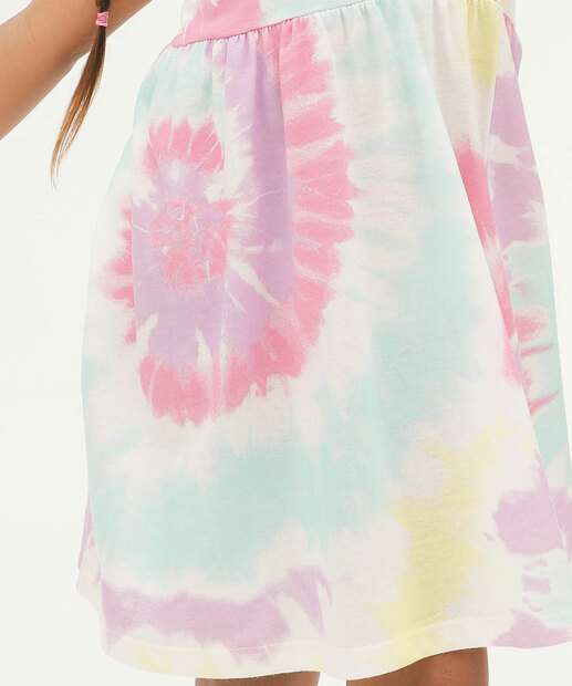 Vestido Infantil Tie Dye Marisa Tam 4 a 10