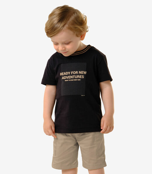 Image_Conjunto Infantil Camiseta Com Bermuda Trick Nick Preto