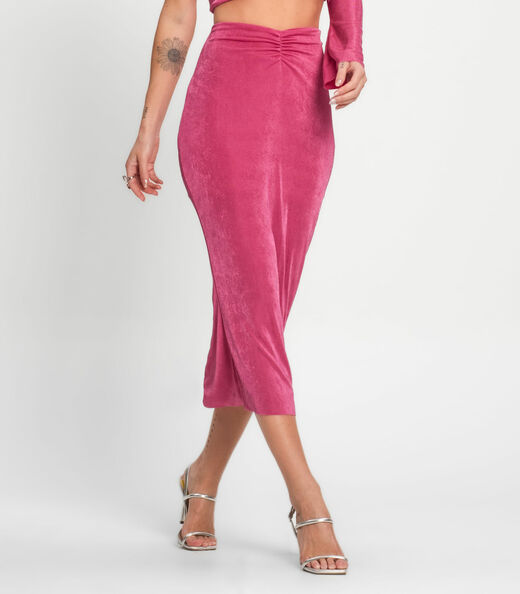 Saia Slink Feminina Kohmar Rosa