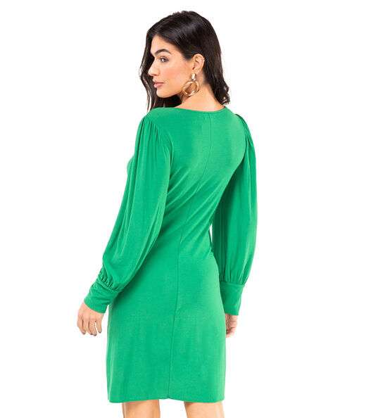 Vestido Manga Longa Endless Verde