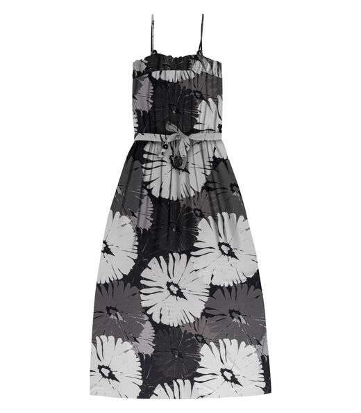 Vestido Midi De Alça Endless Cinza