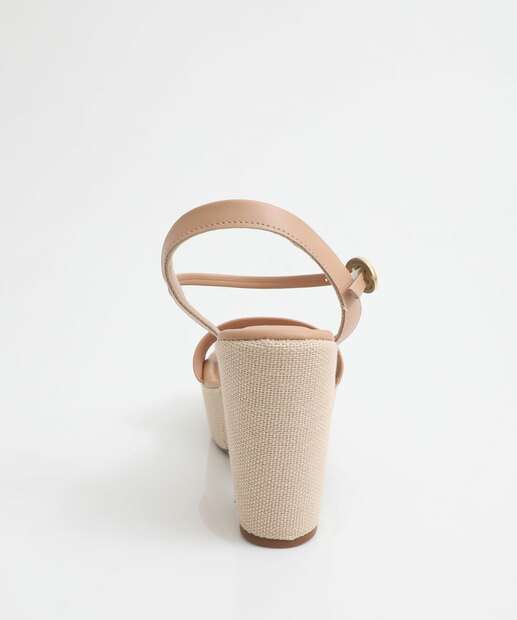 Sandália Feminina Meia Pata Bebecê Off White