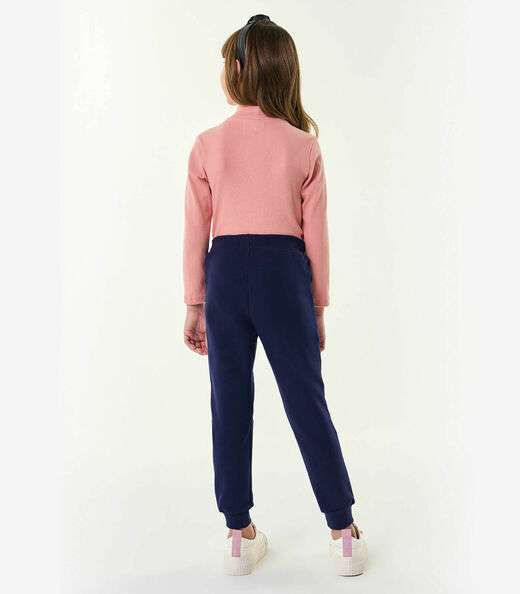 Calça Infantil Feminina Molecotton Trick Nick Azul