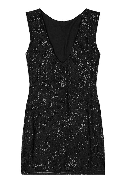 Vestido Juvenil em Paetê Brilhante  Gloss