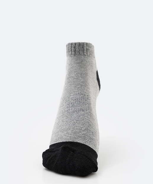 Kit 3 Pares Meias Masculina Cano Curto MR Branco