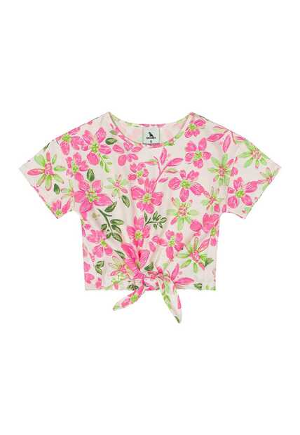 Blusa Infantil Feminino em Cotton Quimby
