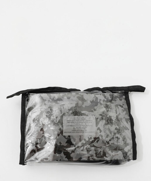 Kit de Viagem Masculino 5 Peças Esportivo Marisa Preto