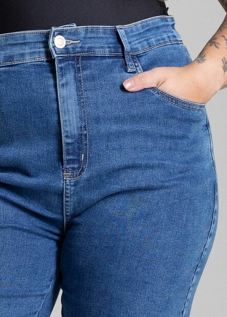 Calça Jeans Sawary Plus Size Mom - 282086