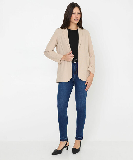 Image_Calça Jeans Skinny Barra Desfiada Feminina Marisa