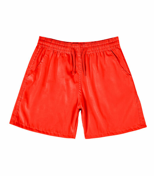 Image_Bermuda Masculina Em Suede Com Bolsos Select Laranja