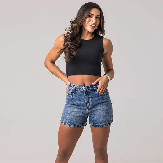 Shorts Jeans Feminino Zune