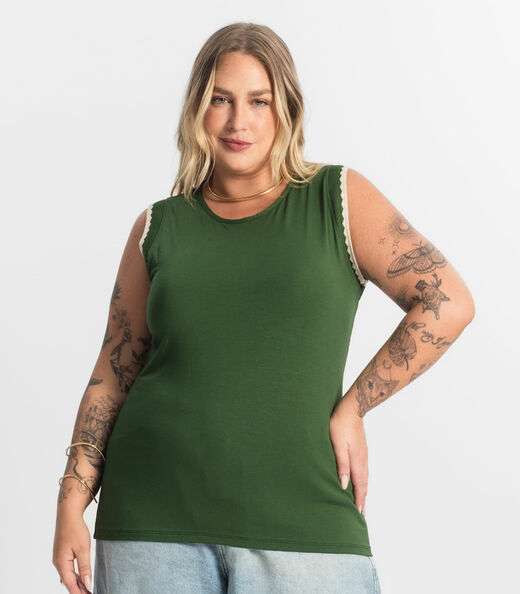 Regata Feminina Secret Glam Verde