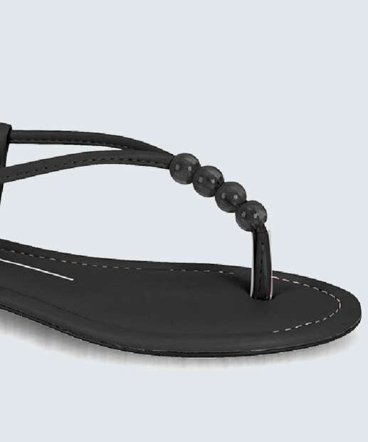 Sandália Feminina Rasteira Moleca 