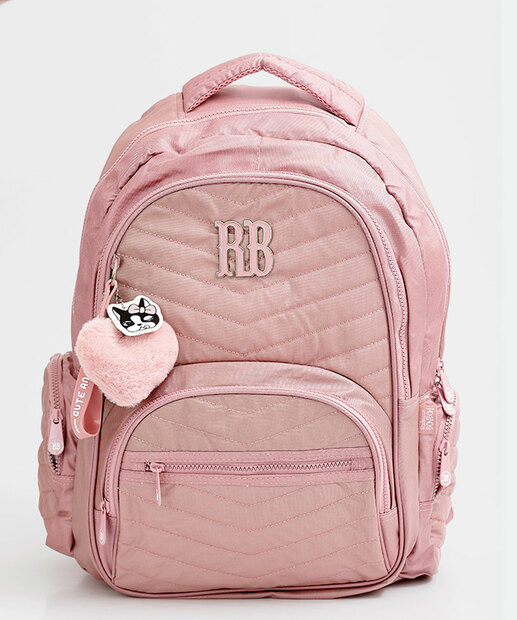 Mochila Escolar Bolso Frontal Marisa 