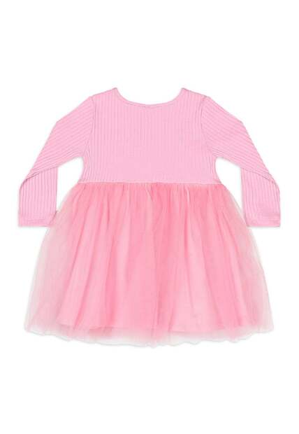 Vestido Bebê Ribana Tule Forro Quimby