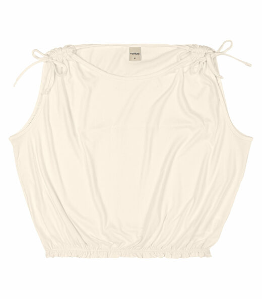 Blusa Feminina Cropped Rovitex Bege