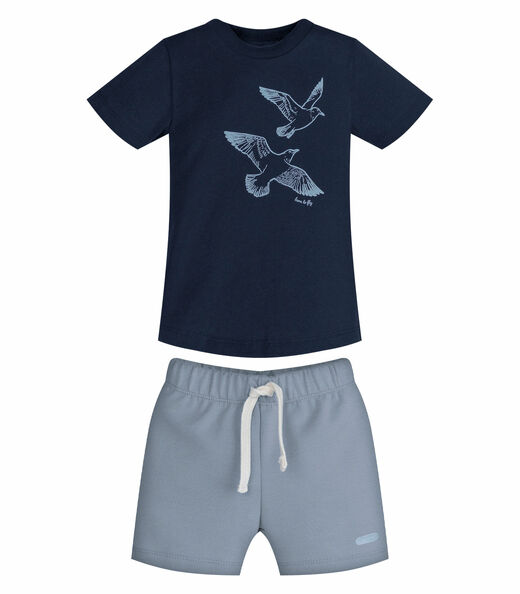 Image_Conjunto Infantil Camiseta Com Bermuda Trick Nick Azul