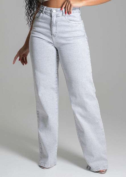 Calça Sawary Jeans Wide Leg - 278008