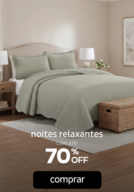 Noites Relaxantes por até 70%OFF