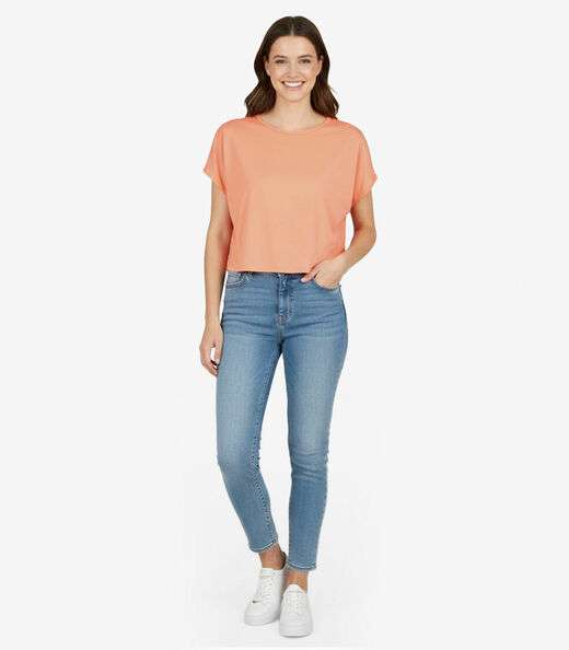 Blusa Feminina Infinita Cor Laranja