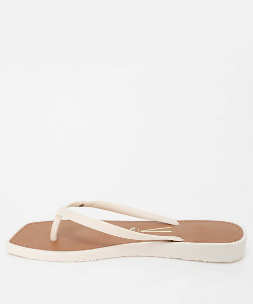 Rasteirinha Feminina Vizzano Off White