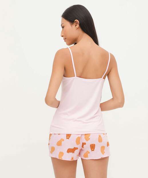 Pijama Feminino Estampa Capiva Marisa