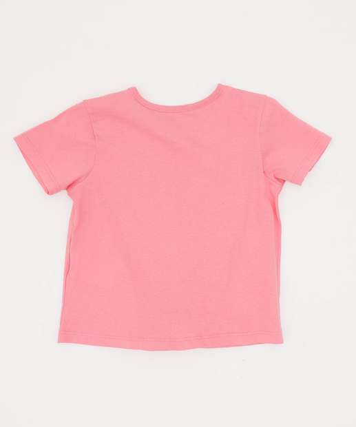 Camiseta Infantil Nó Estampa Stitch Disney Tam 1 a 3