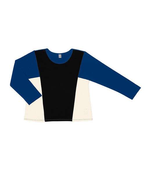 Blusa Manga 7/8 Rovitex Azul