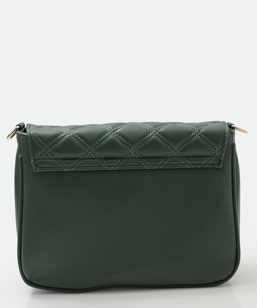 Bolsa Transversal Feminina Matelassê Marisa Preto