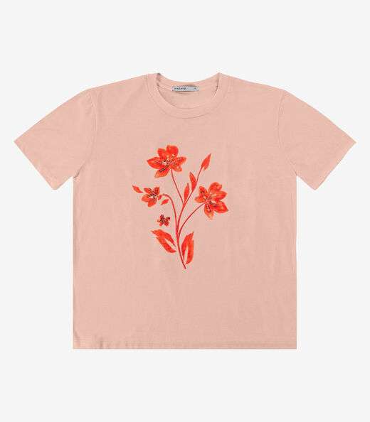 Image_T- Shirt Feminina Meia Malha Endless Rosa