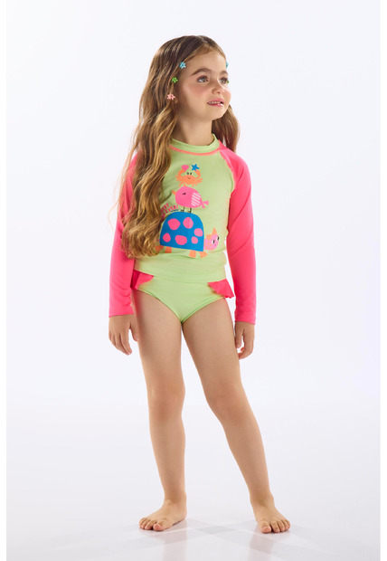 Biquíni Infantil Poliéster FPS e50 Up Baby