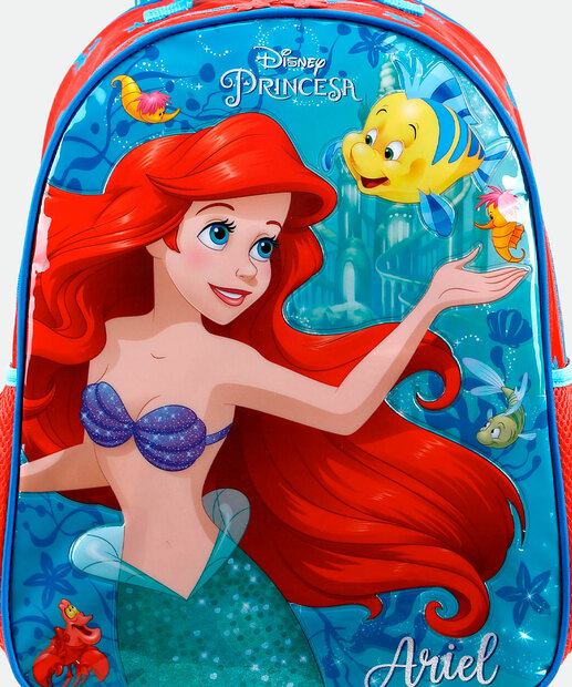 Mochila Mala Com Rodas Infantil Ariel Xeryus 