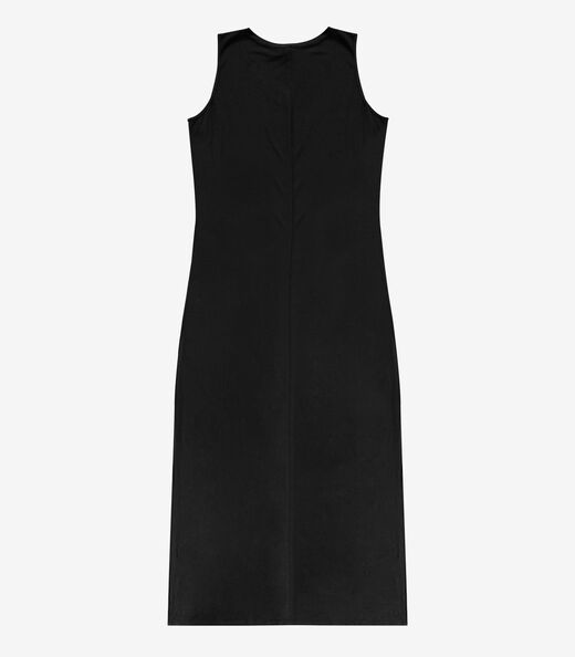 Vestido Longo Plus Size Infinita Cor Preto
