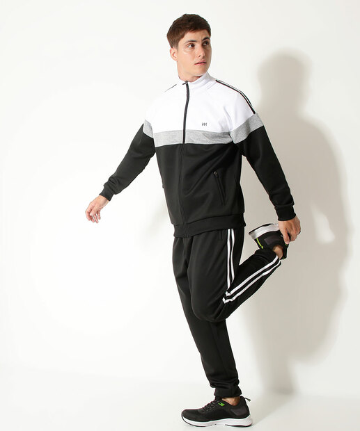 Calça Masculina Fitness Listradas Bolsos MR 