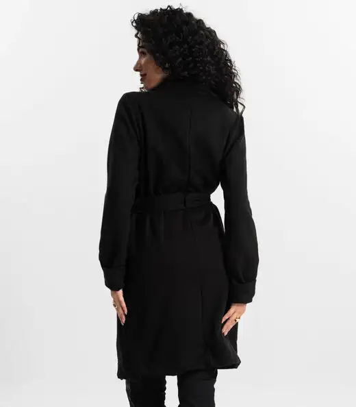 Trench Coat Feminino Rovitex Preto