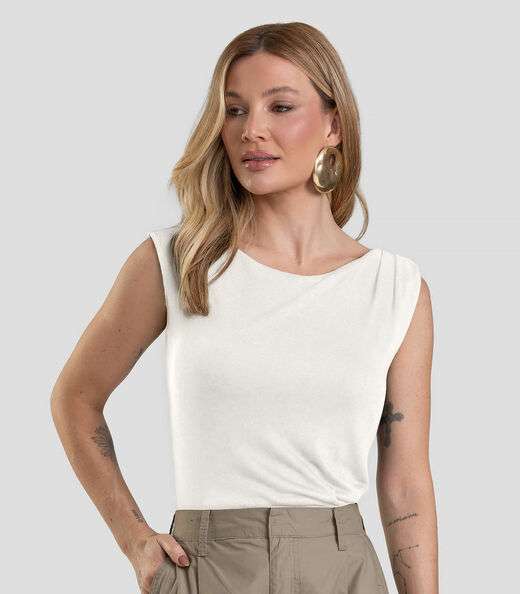 Image_Regata Feminina em Visco Tricot Dianna Bege