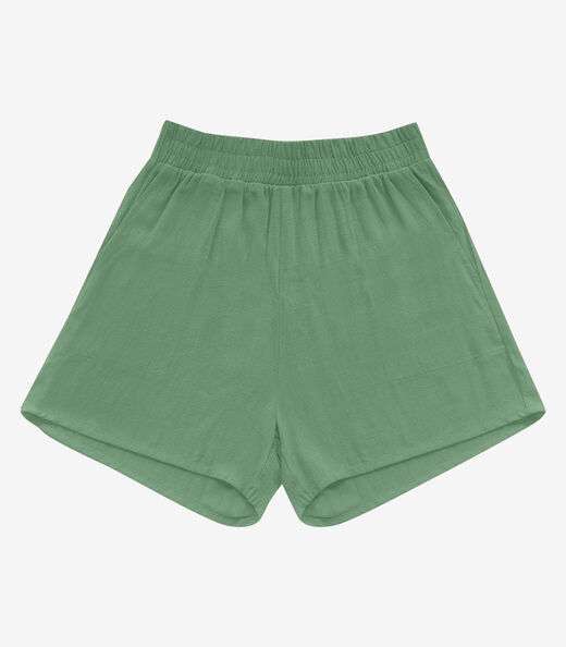 Shorts Linho Strong Feminino Rovitex Verde