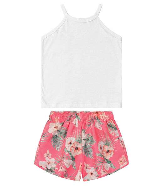 Conjunto Infantil Feminino Charm Rovitex Branco