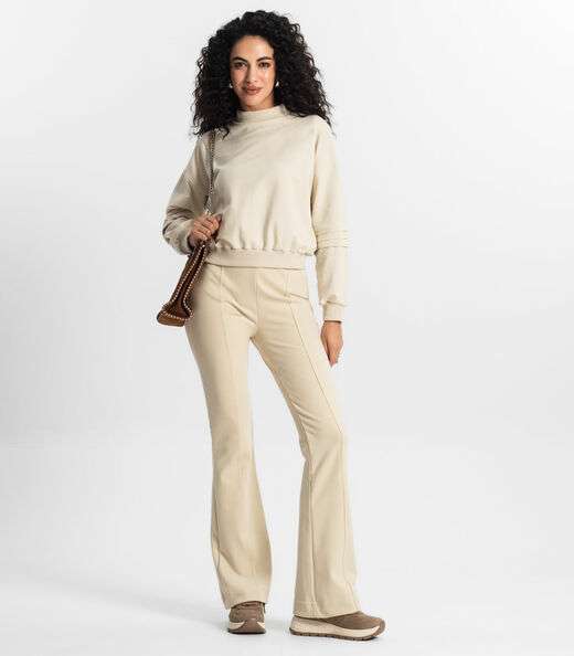 Blusão Feminino Rovitex Bege