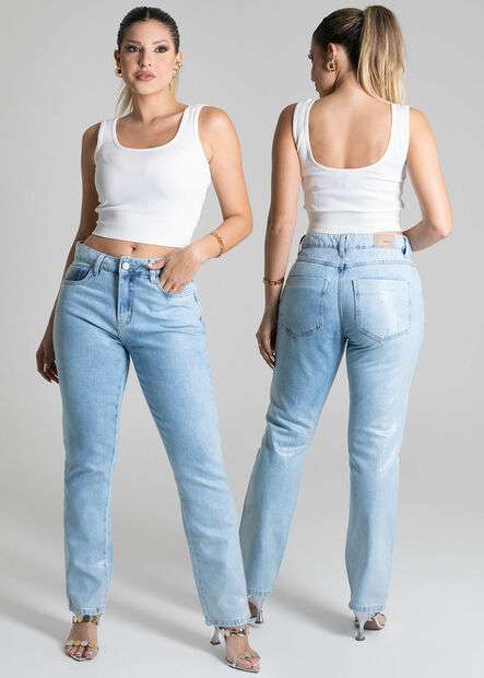 Calça Jeans Sawary Reta - 278503