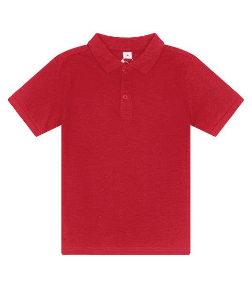 Polo Infantil Masculina Em Cotton Trick Nick Vermelho