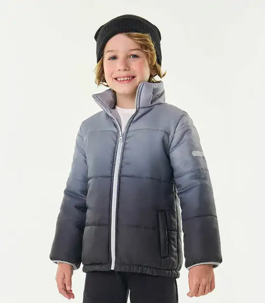 Jaqueta Infantil Masculina Trick Nick Cinza