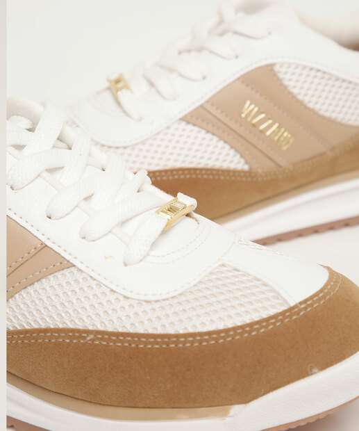 Tênis Casual Feminino Recortes Vizzano 