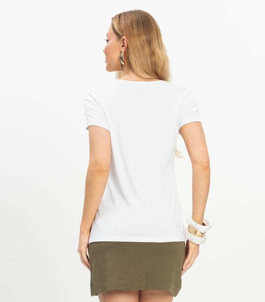 Saia Curta Feminina Molecotton de Viscose Rovitex Verde