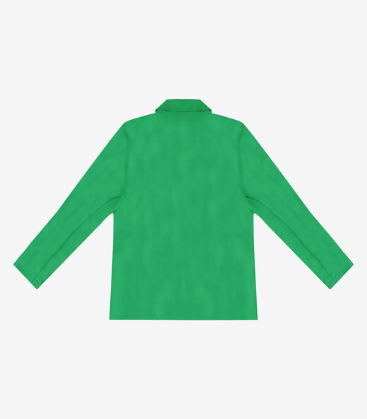 Blazer Alongado Feminino Em Alfaiataria Aishty Verde