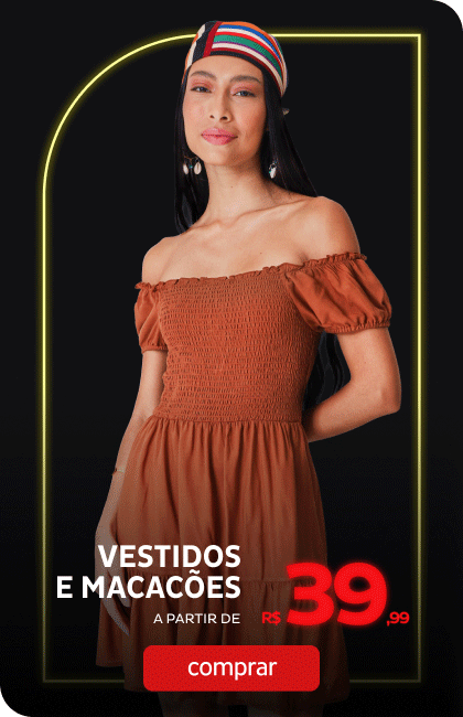 Vestidos a partir de R$39,99