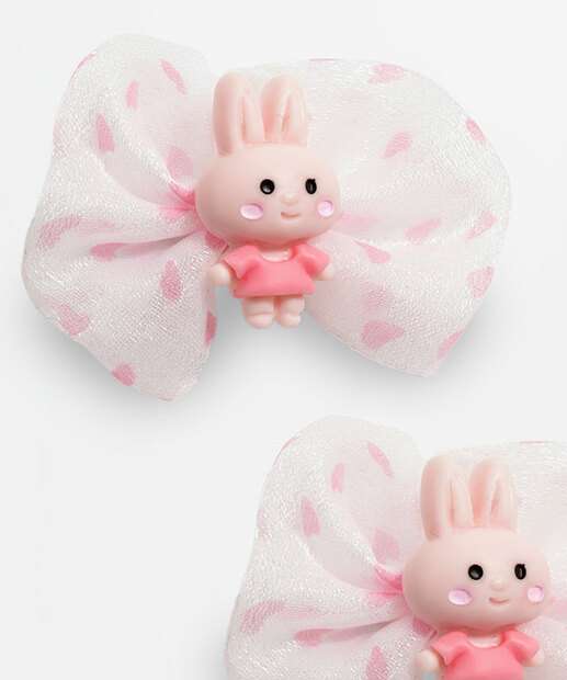  Kit 2 Peças Presilhas De Cabelo Infantil Marisa