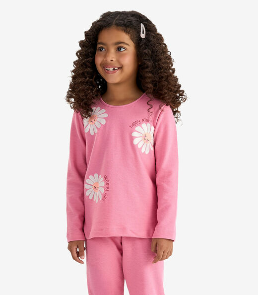 Pijama Malhão Fruit Rovi Kids Rosa