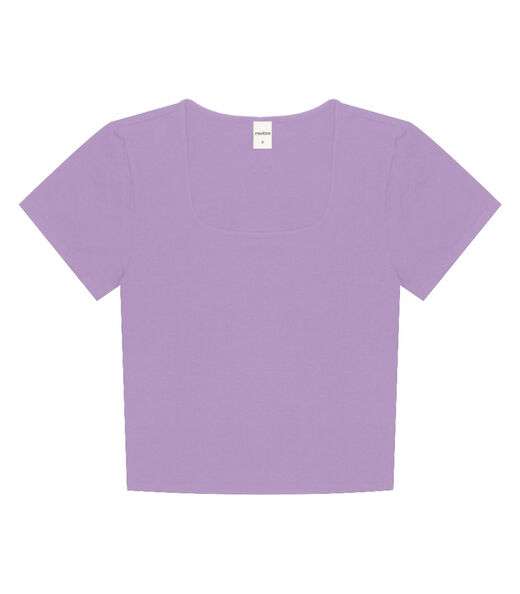 Blusa Cropped Feminina Rovitex Roxo