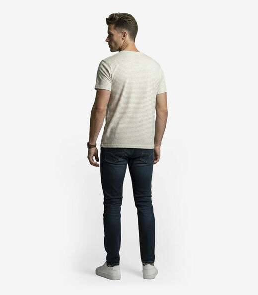 Camiseta Masculina Texturizada Select Bege